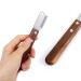 Premium Dog Trimmers with Wooden Handle Ideal for Dachshunds Terriers & Medium Breeds | Pet Care Tool for Undercoat Grooming - Buy Online on GoSupps.com