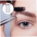 Housoutil 12 Sheets Waterproof Eyebrow Stickers Temporary Brow Tattoos Men Imitation Eyebrow Template 6d Hair 21x15cm Black - Buy Online on GoSupps.com