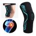 ZJchao Knee Brace - Professional Double-Sided Metal Spring Support for Injury Recovery & Running | Anti-Slip Warmth | XL Size - Buy Online on GoSupps.com