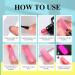 Morovan Glow in the Dark Poly Gel Nail Kit - 7 Colors Nail Extension Builder Gel Manicure Kit - Buy Online on GoSupps.com