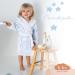 Buy Ti Tin Ferry Children's Bathrobe - 100% Cotton Blue with Star Print | Ideal for Ages 5-6 (105-116 cm) - Perfect for International Shipping - Buy Online on GoSupps.com