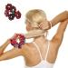 Christmas Hair Scrunchies - 5 Elastic Hair Ties for Festive Ponytails | Perfect Xmas Party Accessories - Buy Online on GoSupps.com