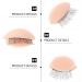 Moule pour Paupi res Amovible 3 Paires Taille Standard Silicone Souple Pratique Maquillage Professionnel Entra nement Extension Cils Peau R aliste Peau Claire - Buy Online on GoSupps.com