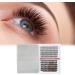 Cluster Eyelashes Different Style Individual Eyelashes Volume 10 16mm Length (A with B (150 Cluster)) - Buy Online on GoSupps.com