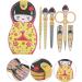 POPETPOP 2 Sets Nail Scissors Set Baby Grooming Kit Russian Manicure Kit Nail Tools Baby Kit Cosmetology Kit Nail Trimmer Kit Baby Dolls Stainless Steel Matryoshka Pedicure - Buy Online on GoSupps.com
