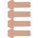 Buy Strong Adhesive Sports Tape - Breathable High Elasticity Waterproof Athletic Tape (4pcs) - Ideal for Trainers & Athletes - Skin Color - Buy Online on GoSupps.com