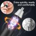Rechargeable Ear & Nose Hair Trimmer - 2022 Dual Edge Blades for Men & Women, Painless & Easy Cleaning - Buy Online on GoSupps.com