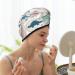 Quick-Dry Hair Towel Wrap with Button - Cute Dinosaur Turban for Effortless Drying - Buy Online on GoSupps.com