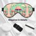 Dream Mushroom Eye Mask - Soft Elastic & Adjustable Sleep Mask for Men & Women | International Shipping - Buy Online on GoSupps.com