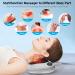 Shiatsu Massage Pillow with Heat | Deep-Kneading Neck Shoulder & Back Relief | 3 Speed Electrical Device - Light Gray - Buy Online on GoSupps.com