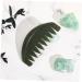 Fomiyes 3-Pc Portable Jade Comb Set | Natural Jade Massage & Relaxation Tool | Scalp Scraper & Hairbrush - Buy Online on GoSupps.com