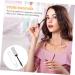PLAFOPE 10pcs Eyelash Tube Eyelash Mascara Eyelash Brush Tubes Clear Mascara Tube Cosmetic White Plastic - Buy Online on GoSupps.com