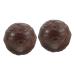 Tovinanna 1 pair of wooden massage hand relaxation balls portable wallpaper training ball sports ball baoding ceramic tiles massage ball small ball portable massage balls toy