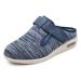 NVBHOF Men's Diabetic Shoes Swollen Feet Diabetic Edema Boots Slippers Comfy Orthopedic Footwear Non Slip Widening for Elderly Swollen Feet Plantar Fasciitis (Color : Light Blue Size : 12)