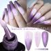 Colour Changing Gel Nail Polish - Shimmer Glitter Gel Nail Varnish - Thermal Temperature Change Purple to White UV Gel Nail Polish - Soak off Sparkly Reflective Glitter Gel Polish - Buy Online on GoSupps.com