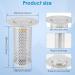 Abizarch 2Pcs Stainless Steel Floor Drain Filter Easy to Use Sink Drain Strainer Filter Multifunctional Sink Drain Strainer Pop Up Bounce Core Bathroom Drain Filter Fast Draining for Bathroom Kitchens - Buy Online on GoSupps.com