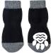 Pet Heroic Indoor Anti-Slip Socks for Dogs & Cats | 8 Sizes S-5XL | Paw Protection & Traction with Silicone Gel - Black Mode 5XL - Buy Online on GoSupps.com