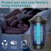 Tmactime Electric Insect Destroyer - 20W Mosquito Trap Lamp with UV Light 4500V Non-Toxic Effective for 100m  - Buy Online on GoSupps.com