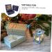 VILLCASE 1 Set Box Box Box Decor Present Accessory Jewelry Present Adornment Packing Box Girl Heart 38X28CM Blue - Buy Online on GoSupps.com