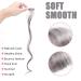 12 PCS DIY Curly Hair Extensions Clip In Highlights - Gray - Perfect for Women & Girls - Buy Online on GoSupps.com