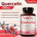 Pure Quercetin 500mg Supplement - 200 Capsules for Cardiovascular Health - Buy Online on GoSupps.com