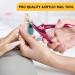 BEZOX Sharp Blade Acrylic Nail Clipper - Professional Precision Cutters for False Nails | Rose Red - Buy Online on GoSupps.com