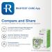 Buy GE333 Blood Glucose Monitoring System - Fast 5-Second Results Auto Coding Bluetooth App | Accurate Glucometer for Diabetes Management - Buy Online on GoSupps.com