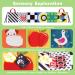 Vicloon Baby Soft Books Black and White Baby Bath Cloth Book High Contrast Foldable Soft Fabric Quiet Book Touch and Feel Crinkle Cloth Books for Babies Infants Toddlers First Book (Goose) - Buy Online on GoSupps.com