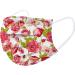 Shop SDFRK 50-Piece Adult Floral Face Masks - Colorful 3-Layer Breathable Cloth Masks - 3D Rose Print Nose Protection for International Shipping - Buy Online on GoSupps.com