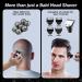7D Bald Head Shavers for Men LITSHEEN 6 in 1 Wet Dry Electric Shaver for Face & Head Waterproof Floating Electric Razor with LED Display USB Rechargeable Men's Rotary Shavers with Wireless Charging Base Father's Day Gift - Buy Online on GoSupps.com