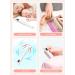 Portable Electric Nail File 12 Drill Bits Rechargeable Base - Adjustable Speed Manicure & Pedicure Set for Acrylic & Gel Nails - Buy Online on GoSupps.com