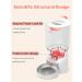 beQ 5L Automatic Cat Feeder with Stainless Steel Bowl - Timed Dog Feeder for Dry Pet Food | Twist Lock Sealed Lid, Desiccant Bag, 1-6 Meals Per Day | 20-Second Voice Recording | Ideal for Cats or Dogs - Buy Online on GoSupps.com