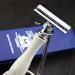 Gent's Classic DE Safety Razor in Elegant Ivory | Stylish Stainless Steel Stand | Perfect Men's Shaving Gift Essentials - Buy Online on GoSupps.com