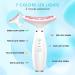 Buy Anti-Wrinkle Facial Massager | Red Light Therapy Face & Neck Tool | 7 Color Sculpting Skin Care Device (White) - International Shipping Available - Buy Online on GoSupps.com