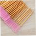 FOMIYES Lash Comb 100 Pcs makeup mascara nylon eyelash brush color mascara disposable makeup colored mascara 50 Pcsx2pcs Pinkx2pcs - Buy Online on GoSupps.com