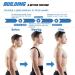 Adjustable Posture Corrector for Men & Women - Backs Straight & Confident | Black B02 - Buy Online on GoSupps.com