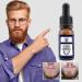 Haryali London Beard Hair Oil for Growth & Gentle Straightening | Vitamin E Skin Care for Men - Buy Online on GoSupps.com