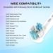 10 Pack Compatible Replacement Toothbrush Heads for Oral B Braun Electric Toothbrush - Professional Precision Brush Heads for Oral B 7000/Pro 1000/9600/5000/3000/8000 - Buy Online on GoSupps.com