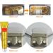 Metal Polishing Cream Metal Polishing Paste | Fast Acting Metal Polishing Paste - Automotive Maintenance Cream for Removing Tin Chrome Brass and Magnesium Oxide Wobblo b:10g strong - Buy Online on GoSupps.com