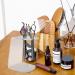 Scissors Holder for Hair Stylist Acrylic Salon Scissors Holder Groomer Scissor Stand Hairdresser Organizer- Clear 6 Holes Stylist Tool Rack for Barber Shop Home - Buy Online on GoSupps.com