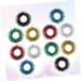 Clispeed 24 STK Stress Reduction Toys - Vibrating Ring & Acupressure Massage Tool for Fingers | Ideal for Children & Adults - Buy Online on GoSupps.com