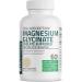 Bronson Magnesium Glycinate 200 MG - High Absorption Gentle on Stomach Non-GMO 60 Vegetarian Capsules - International Shipping Available - Buy Online on GoSupps.com