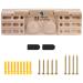 TWO STONES Wooden Hangboard Rock Climbing Pull Up Bar Designed Training for Climbing, Wooden Fingerboard Climbing Training Board for Building Core Strength and Endurance (CJ-HB2003)