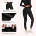 Guooolex Women's Fleece Lined Thermal Leggings - High Waist Winter Base Layer Bottoms | Black, Small - Buy Online on GoSupps.com