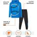 RBX Boys' 2-Piece Thermal Sports Hoodie and Tricot Joggers Set, Size 8-12 - Blue Baseball - Buy Online on GoSupps.com