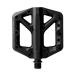 Crankbrothers Stamp Flat BMX/MTB Bike Pedal - Platform Bicycle Pedal, Minimal Profile, Adjustable Grip Stamp 1 Black Small