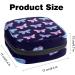 Period Pouch: Teen Girls Sanitary Napkin Storage Bag - Purple Blue Butterfly Design - Buy Online on GoSupps.com