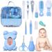 Idota Baby Care Set 13 Piece Newborn Care Kit First Aid Kit (Blue)