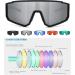 Lekuni Polarized Sports Sunglasses for Men Women & Children - UV400 Quick Glasses for Running Cycling Skiing Fishing & Baseball - Buy Online on GoSupps.com