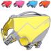 Vivaglory for dogs in a sporty style durable pet security vest comfortable neoprene rescue vests with Velcro fastener yellow medium M: 53-64cm (chest circumference) yellow
